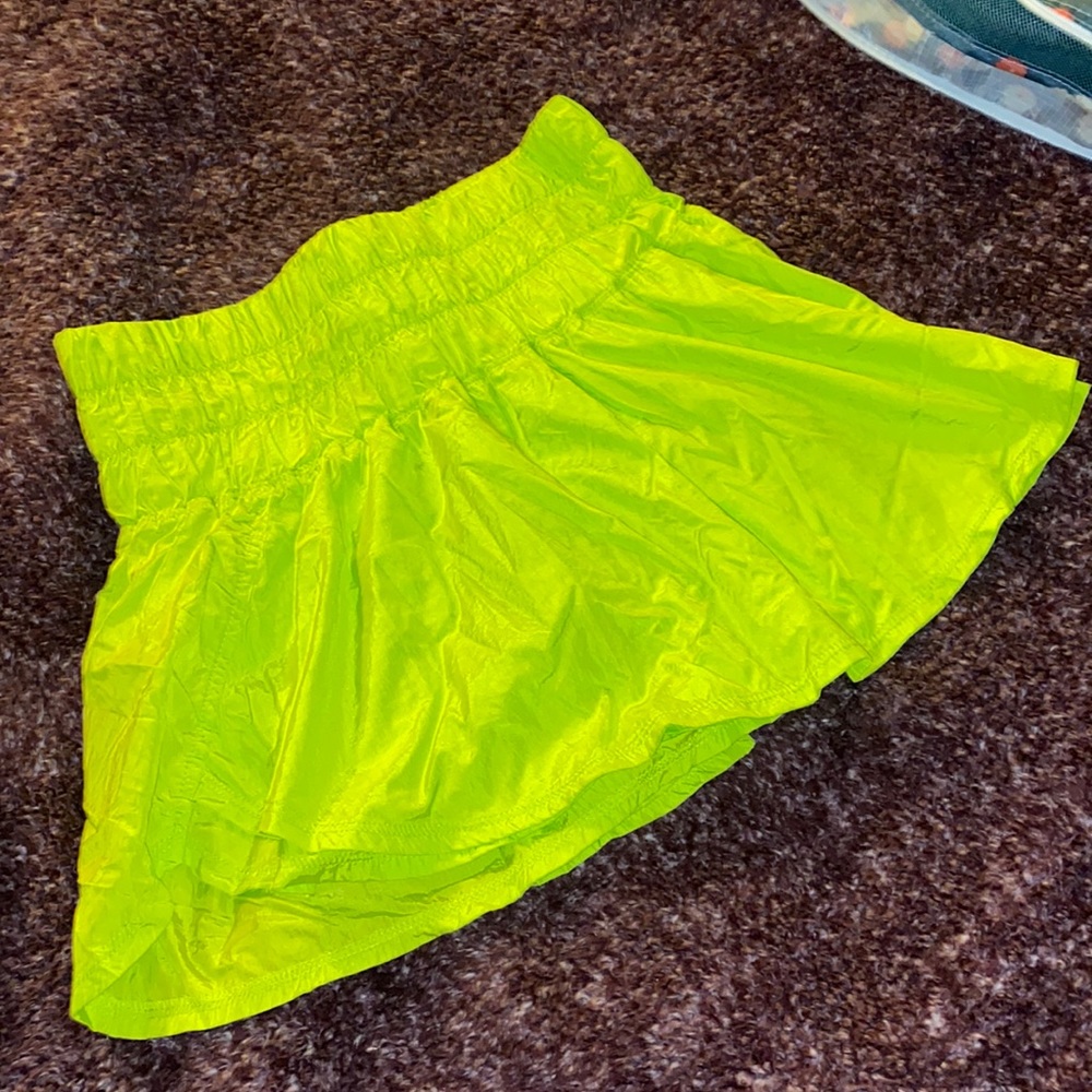 💚Neon Green Free People Skort💚